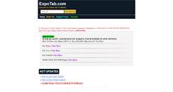 Desktop Screenshot of expotab.com